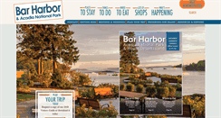 Desktop Screenshot of barharborinfo.com